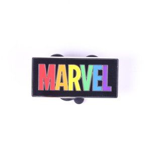 Marvel Logo Rainbow Collection Disney Pin